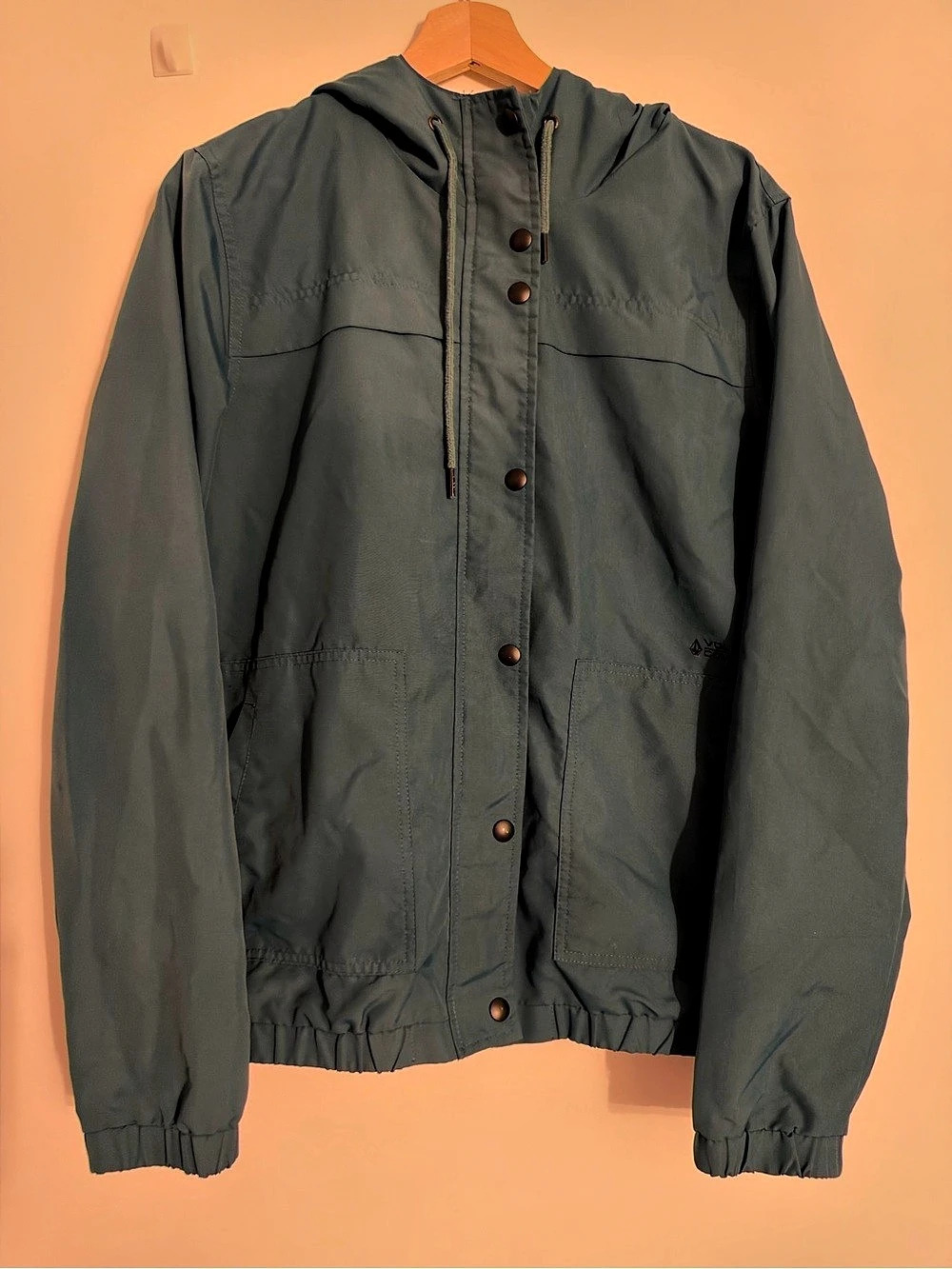 Volcom Lightweight Hooded Jacket Size Medium